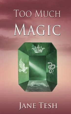 A green diamond with the word magic written on it.